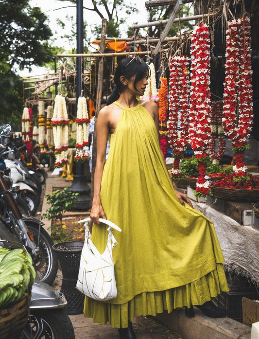 Akira Shoulder Bag in Ivory - Econock