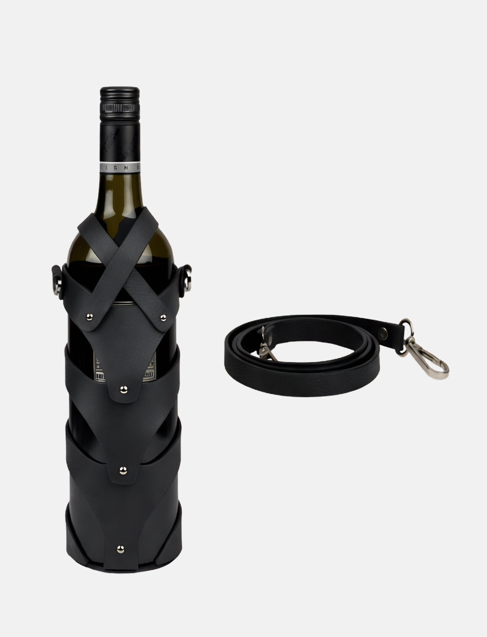 Shorai Armure Leather Bottle Case