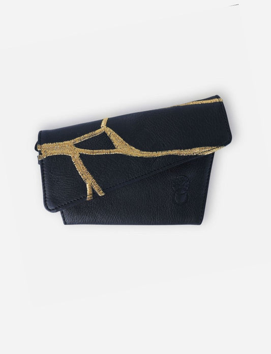 Seiki Trifold Wallet in Black - Econock