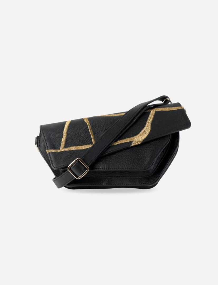 Shiatsu Crossbody in Black - Econock