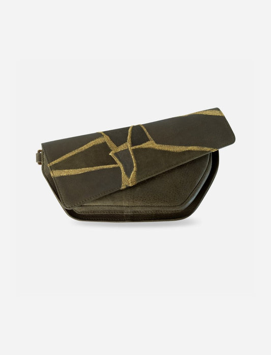 Shiatsu Crossbody in Olive - Econock
