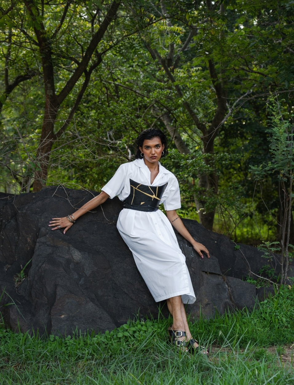 Eva Corset in Black - Econock