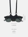 Shorai Austere Sunglass Case with Lanyard