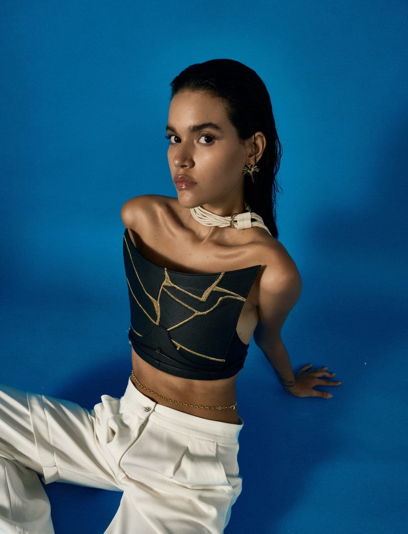 Eva Corset in Black - Econock