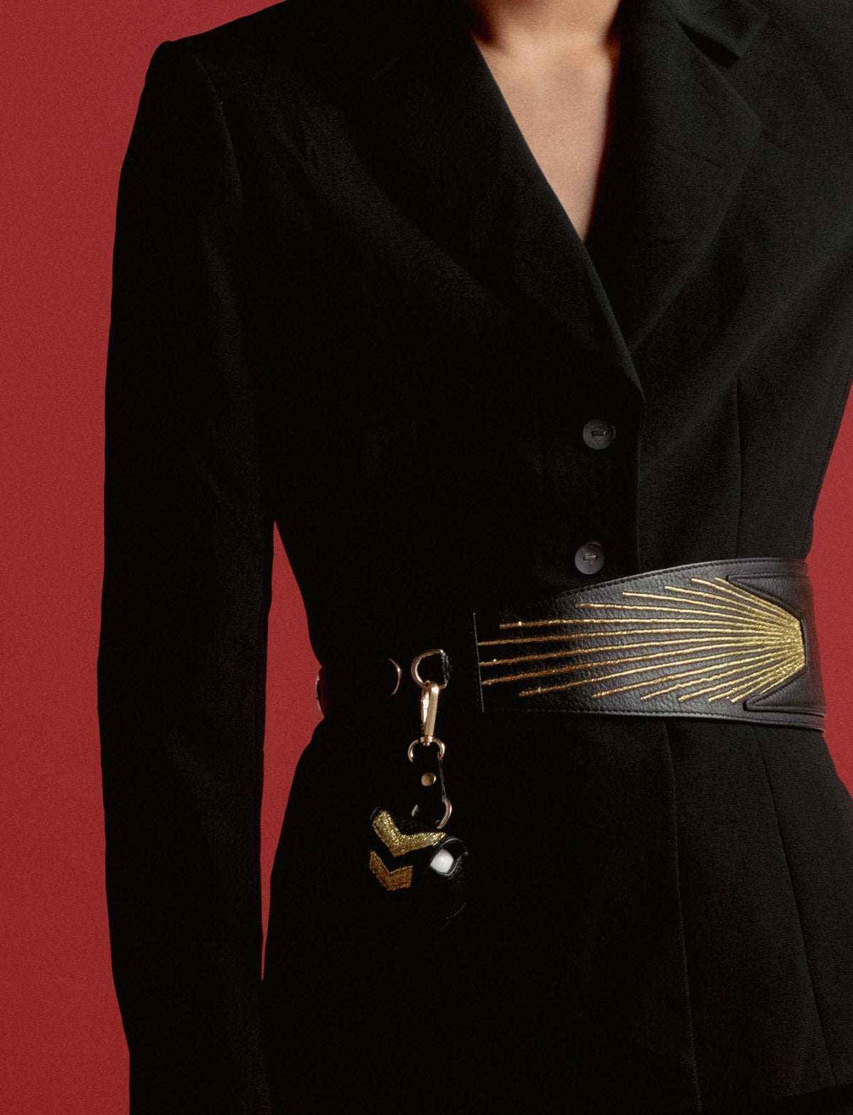 Urumi Waistbelt in Black - Econock