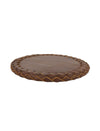 Round Leather Handmade Coaster for Cups & Mugs (Set of 6)
