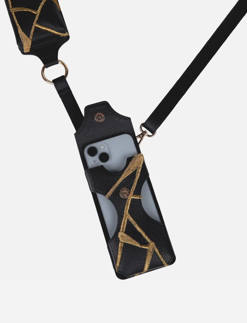 Rene Phone Sling in Black - Econock