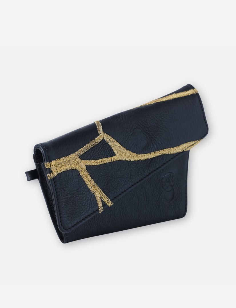 Seiki Trifold Wallet in Black - Econock