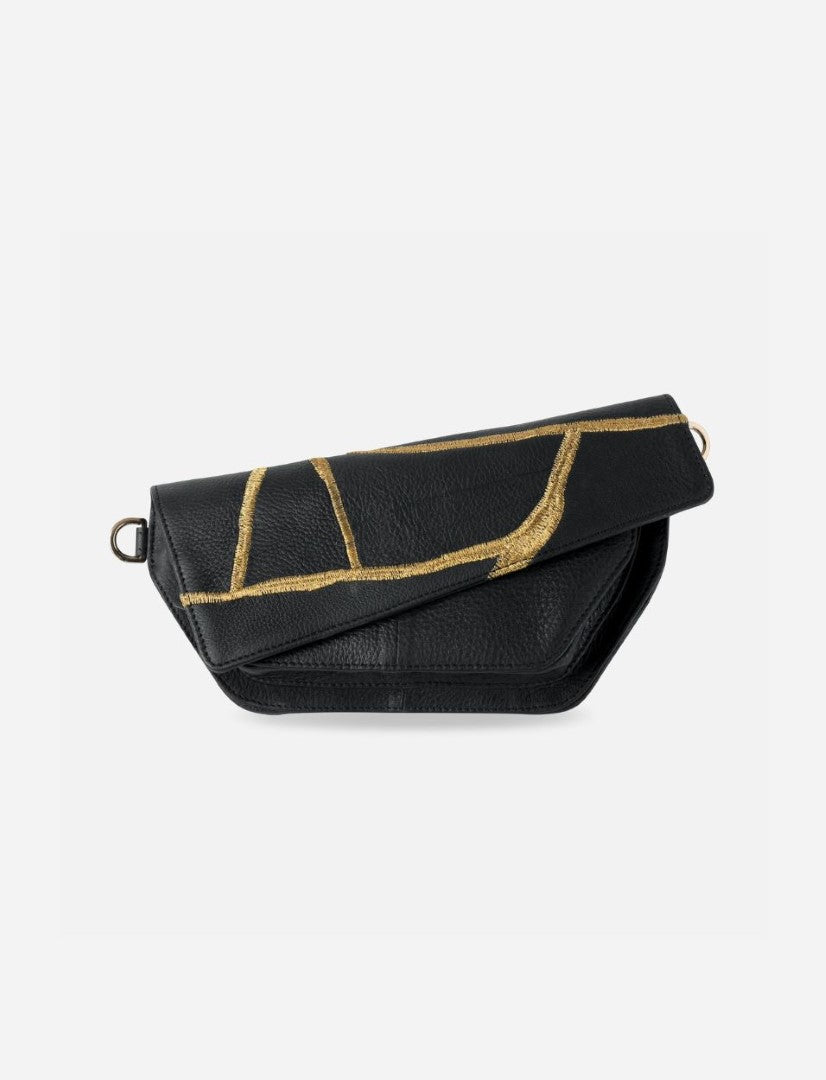 Shiatsu Crossbody in Black - Econock