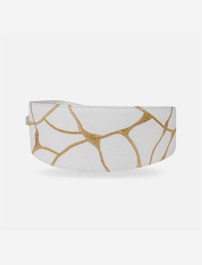 Maeve Waistbelt in Ivory - Econock
