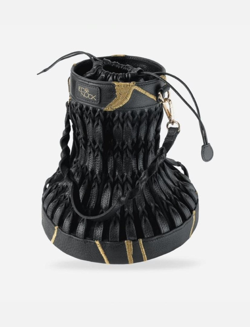 Motoyo Bucket Bag in Black - Econock