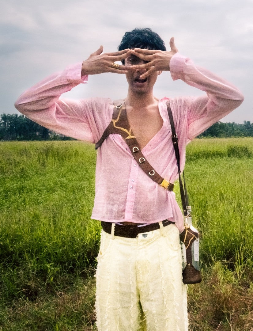 Ozai Wine Case in Tan - Econock