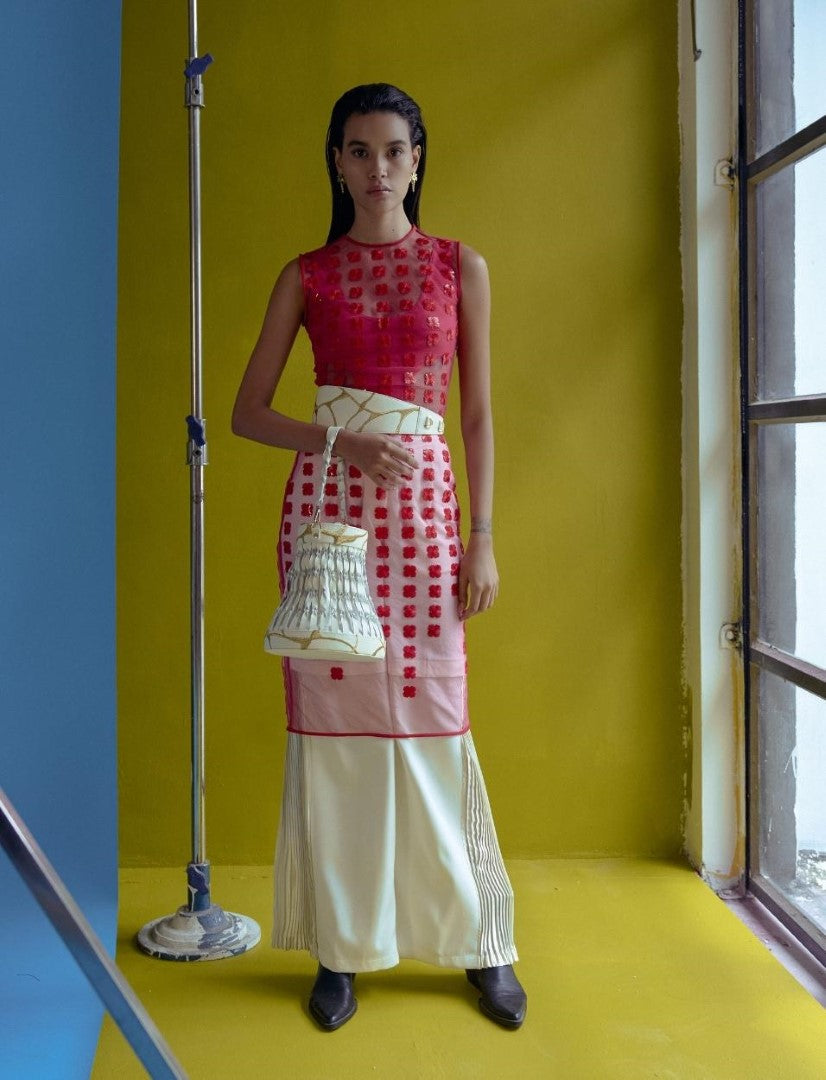 Maeve Waistbelt in Ivory - Econock