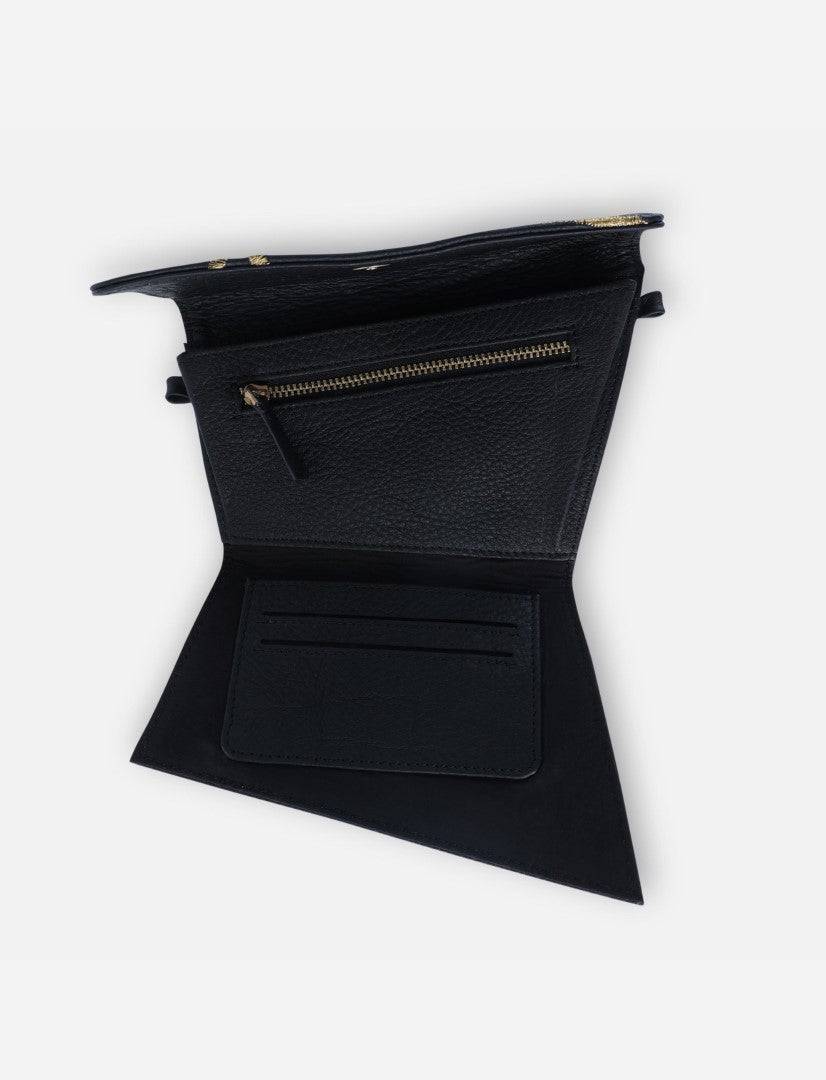 Seiki Trifold Wallet in Black - Econock
