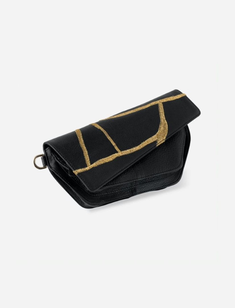 Shiatsu Crossbody in Black - Econock