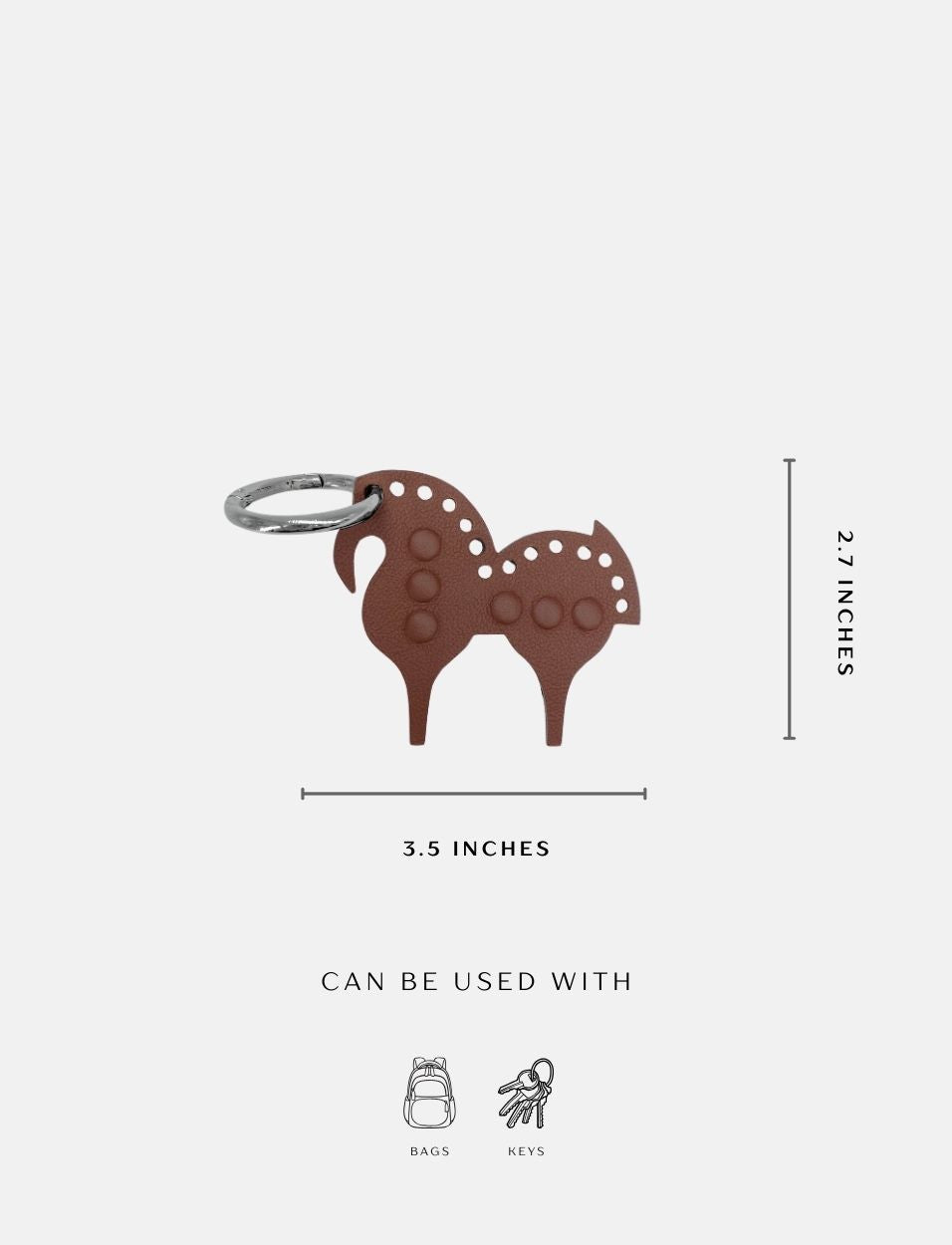 Roen Horse Bag Charm