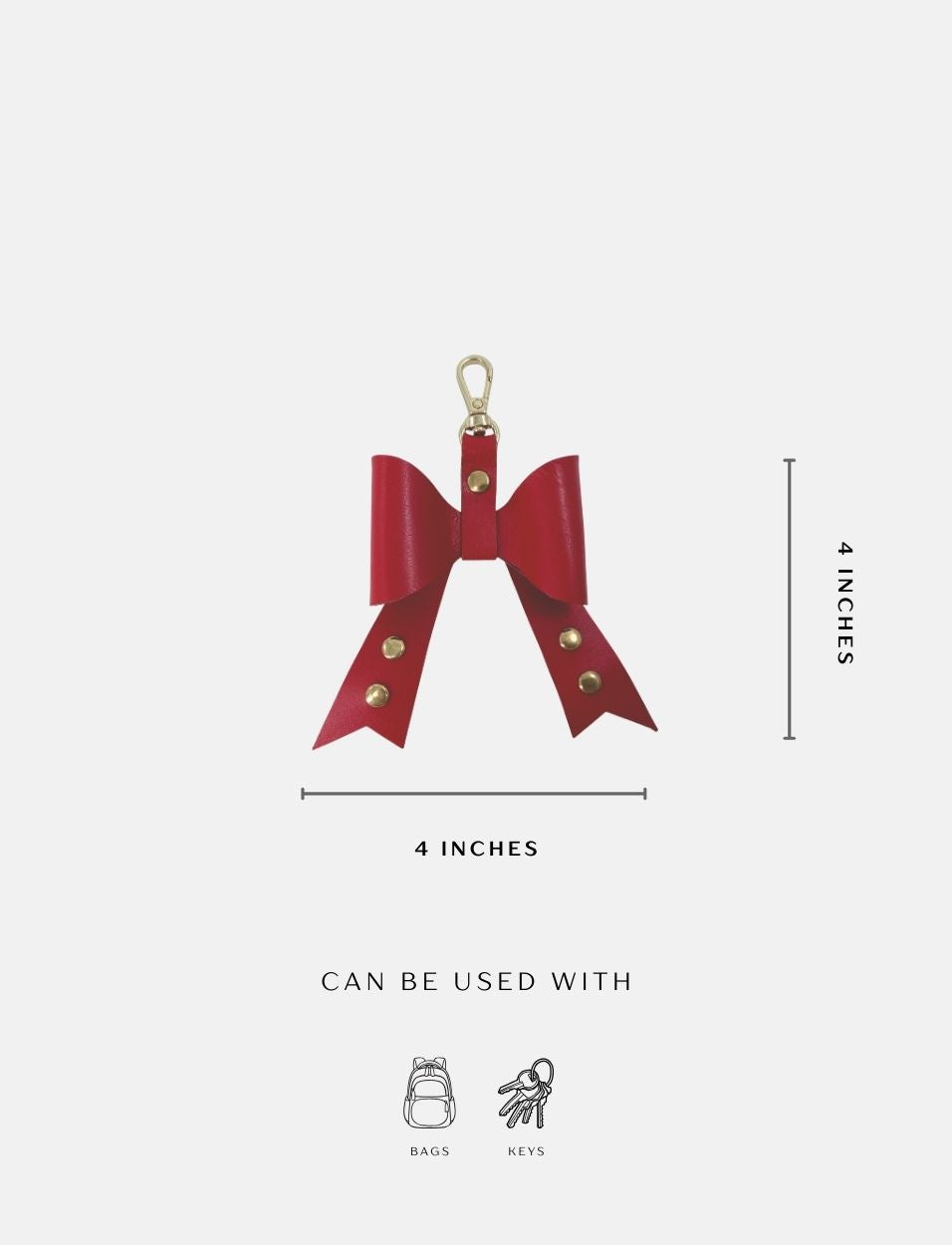 Pico Bow Bag Charm