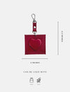 Scarlet Heart Bag Charm