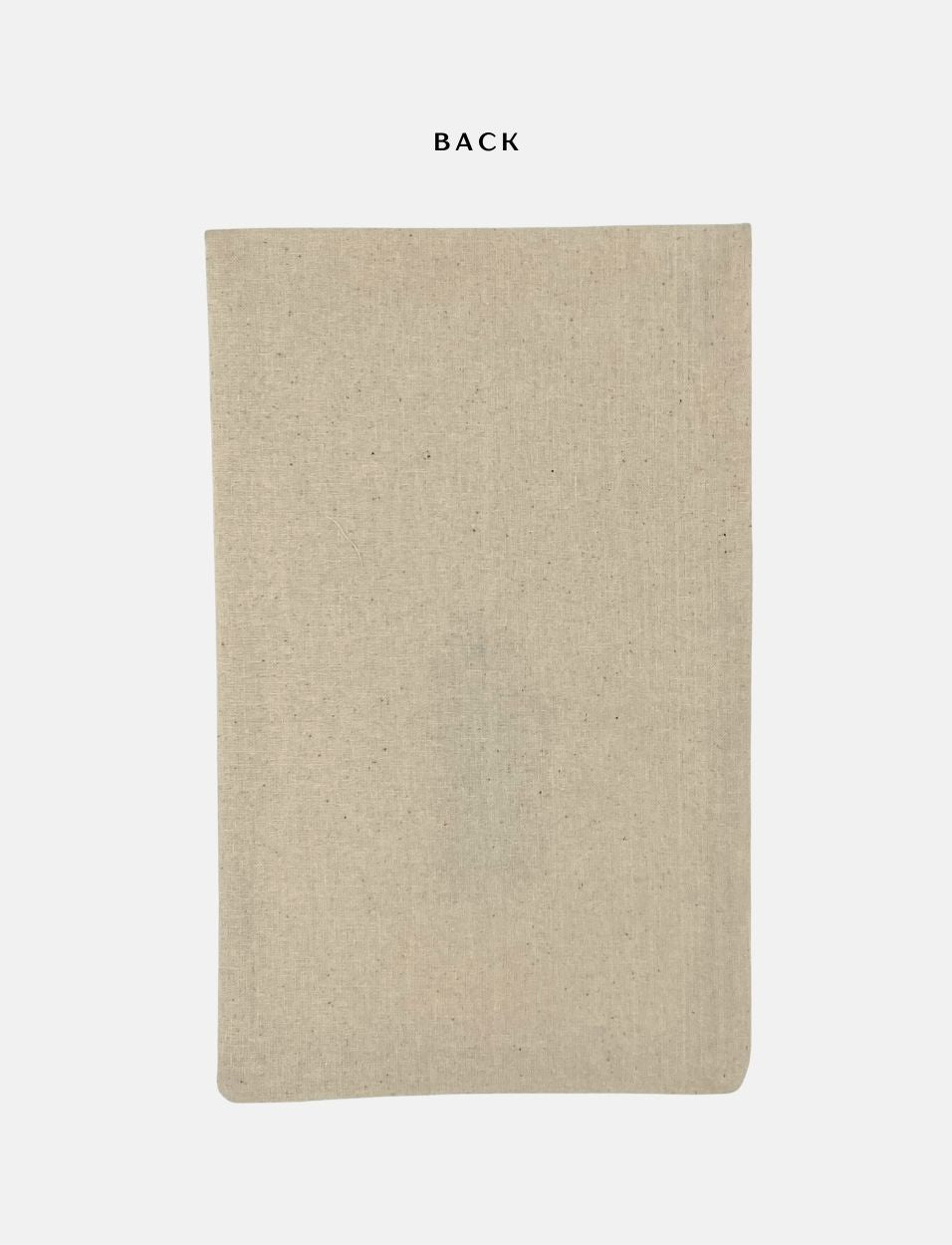 Small Cotton packaging pouch with leather