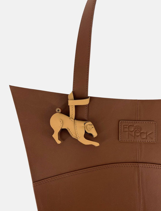 Leather Dog Charm